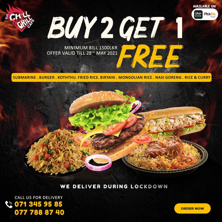 BUY 2 GET 1 FREE