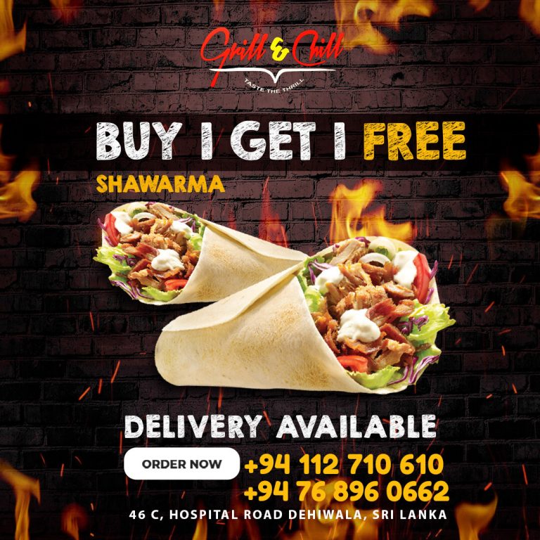 SHAWARMA BUY 1 GET 1